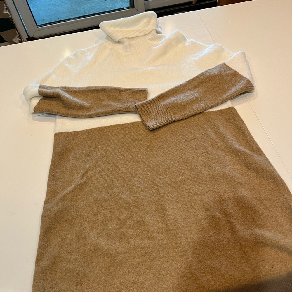 J Crew Rollneck Sweater Dress